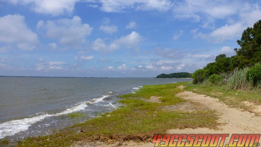 Elliott Island (Elliot, MD) Scenic Ride On The TMAX (Pics